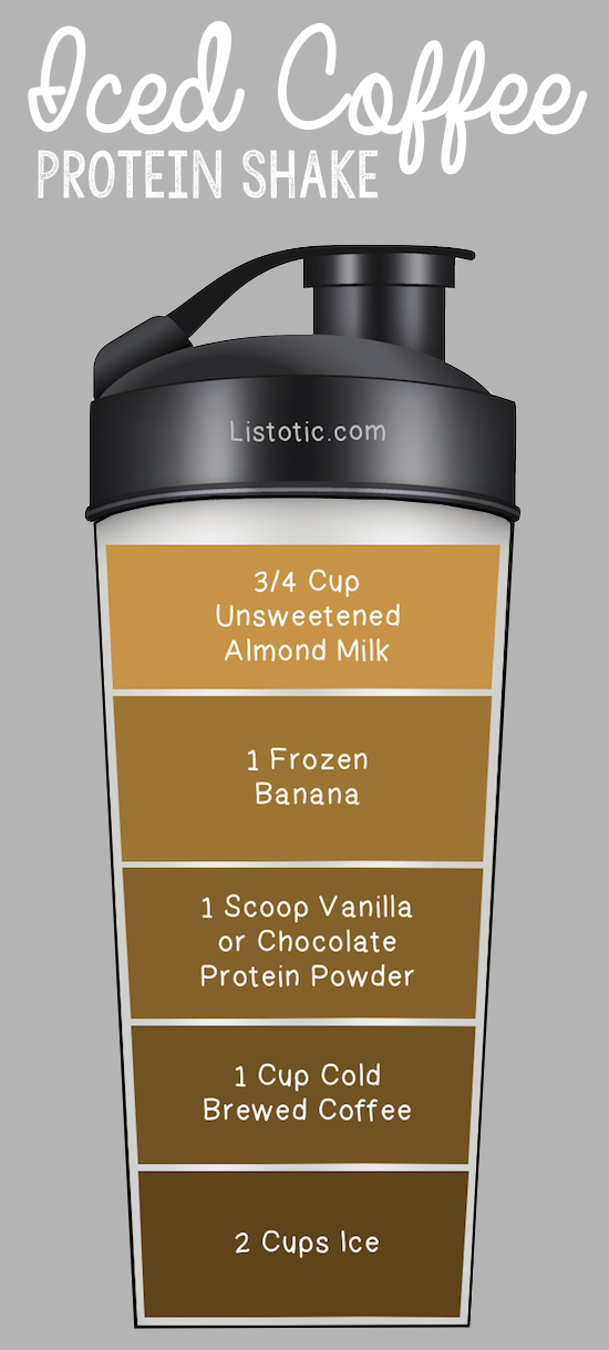 iced-coffee- protein-shake