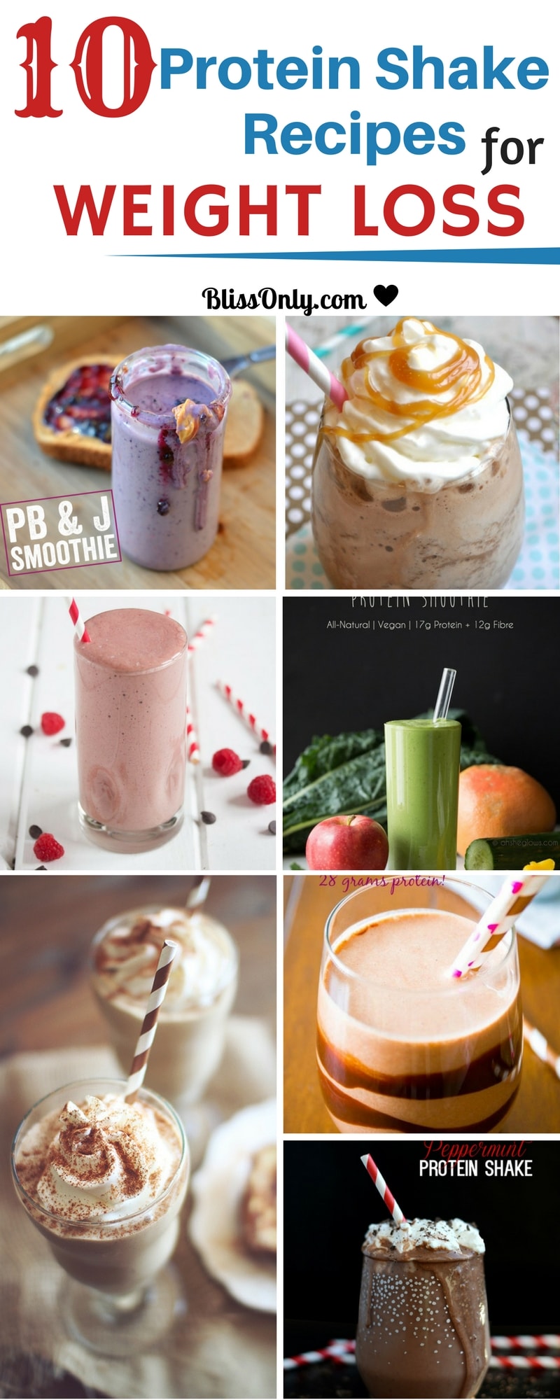 10 Protein Shake Recipes For Weight Loss BlissOnly