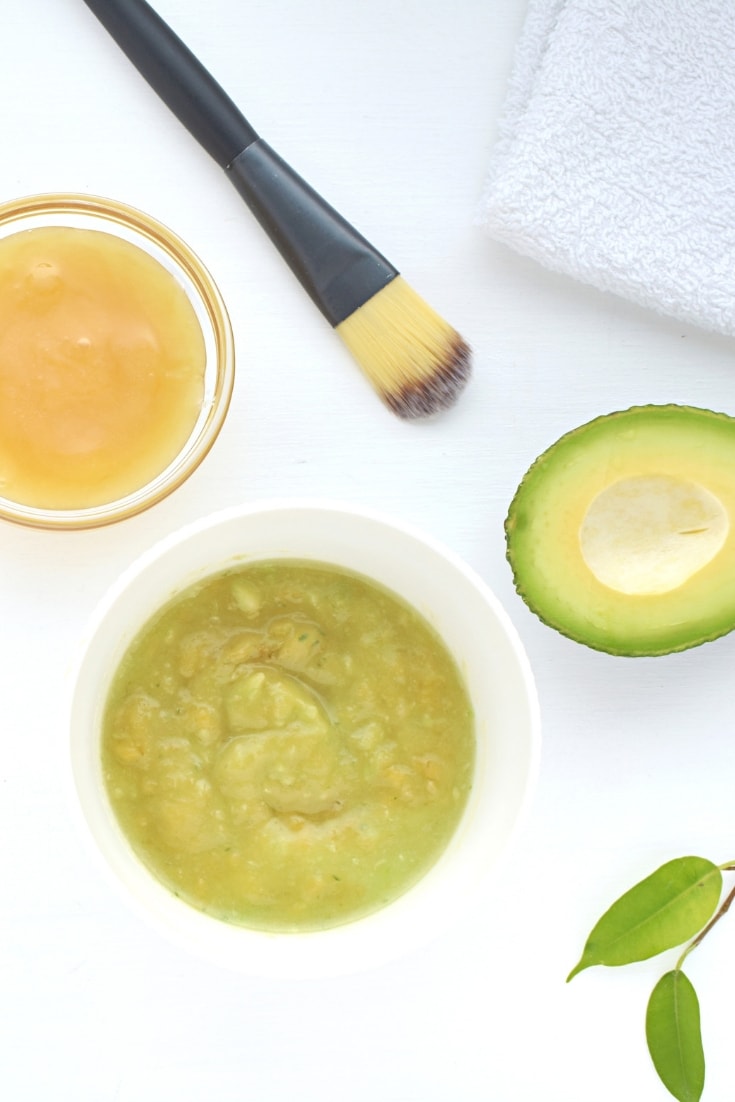 avocado hair mask for hair growth