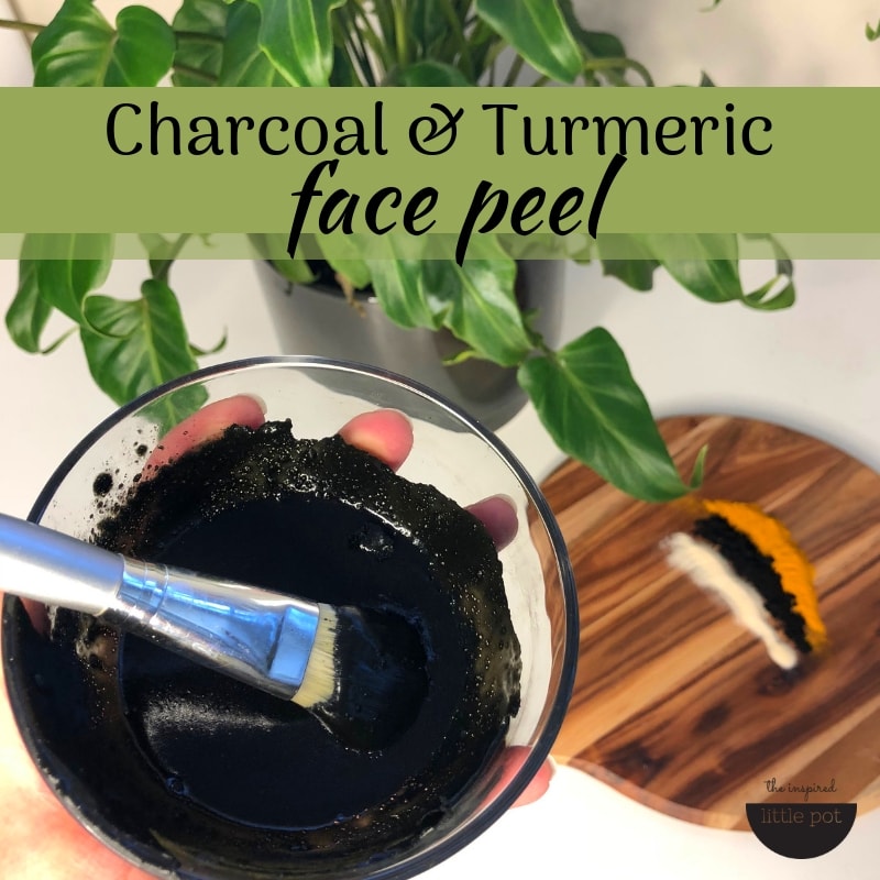 DIY charcoal mask