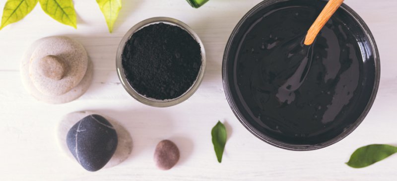 DIY charcoal mask