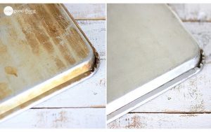 MAKE YOUR OLD COOKIE SHEETS LOOK LIKE NEW AGAIN