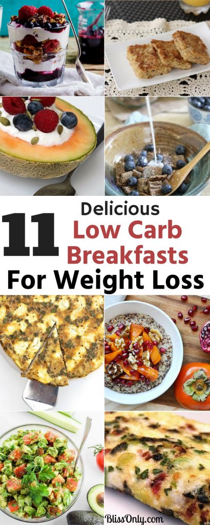 11 Low Carb Breakfast Recipes For Weight Loss - BlissOnly