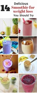 smoothie for weight loss