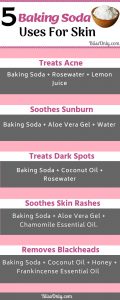 baking soda uses for skin