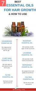 essential oils for hair growth