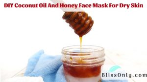 coconut oil and honey face mask