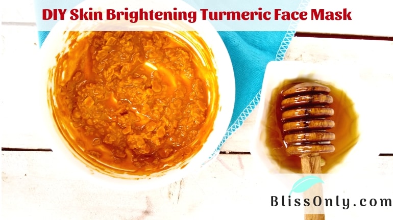 skin brightening turmeric face mask