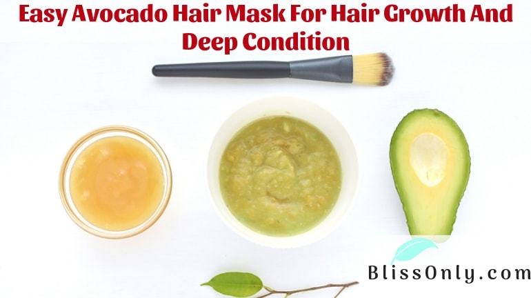 avocado hair mask for hair growth