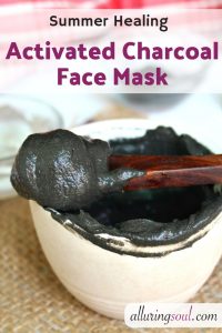 DIY charcoal mask