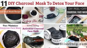 DIY charcoal mask