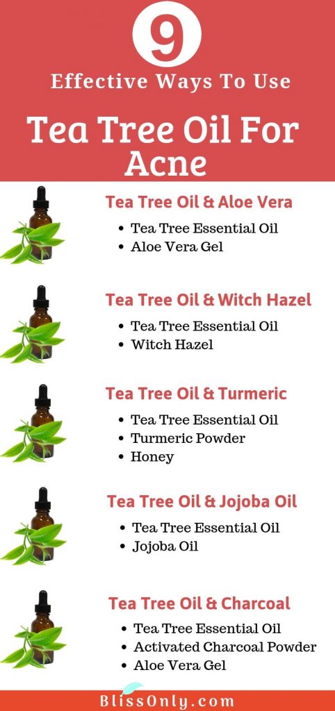 Tea Tree Oil For Acne: 9 Best Ways To Use It - BlissOnly