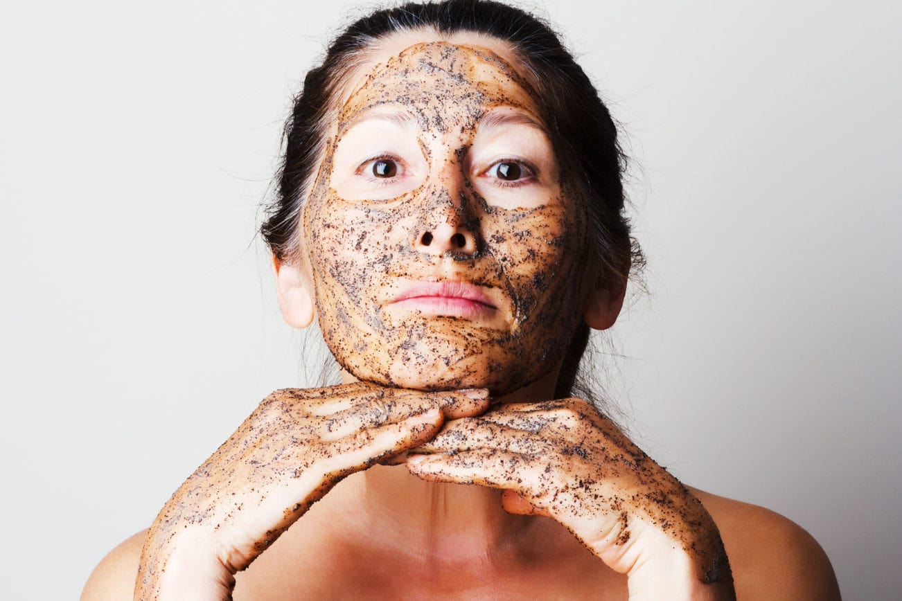 coffee face mask