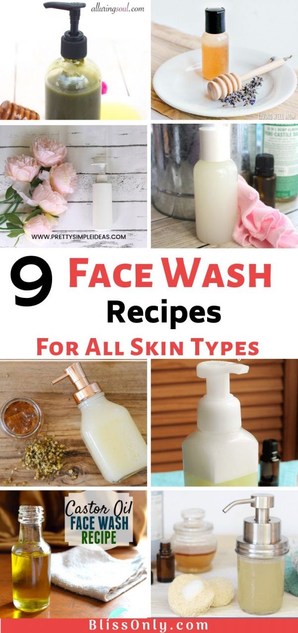 11 DIY Face Wash Recipes For All Skin Types (Updated) - BlissOnly