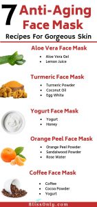 anti-aging face mask