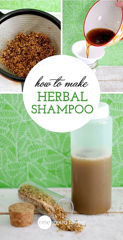 homemade shampoo recipe