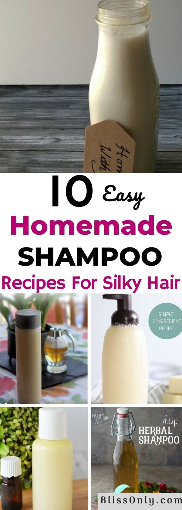 homemade shampoo recipe