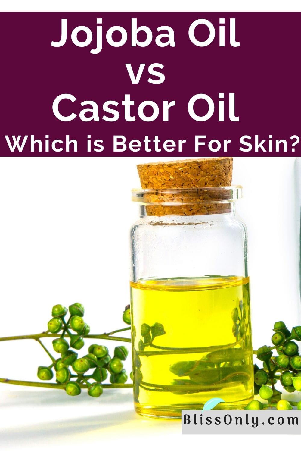 jojoba oil vs castor oil for skin